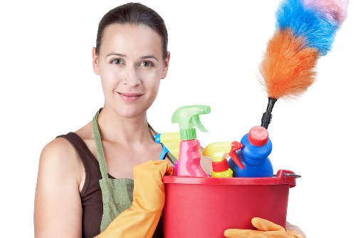 Customer raising a carpet cleaning concern during a service review