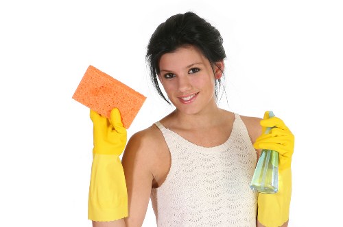 Bathroom cleaning in a Richmond TW10 home