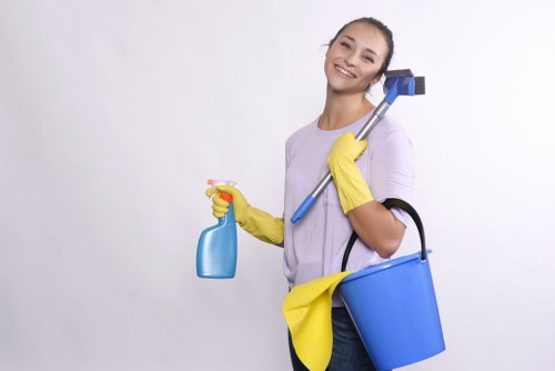 Deep cleaning oven racks, trays, and interior surfaces in TW10