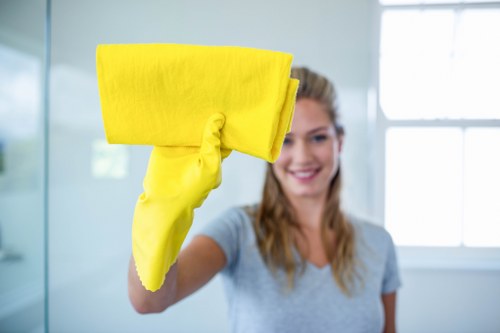 Local oven cleaner working in a Richmond TW10 home kitchen