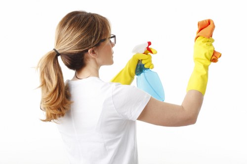 Professional office cleaning in a TW10 meeting room