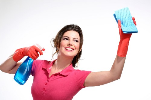 Local cleaning service preparing a kitchen in TW10