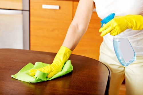 Commercial cleaners servicing a workspace in Richmond TW10